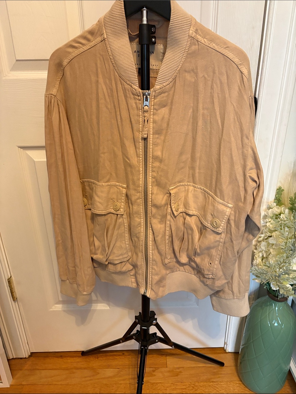 American Eagle Outfitters Light Beige Jacket